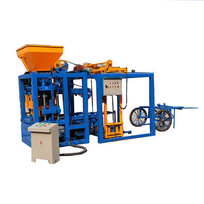 calidad  QT4-24B Concrete Lego Semi Automatic Block Machine Manufacturing Machine fábrica