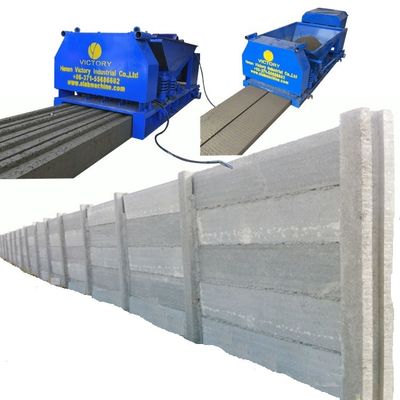 calidad  Concrete Wall Fence Machine Concrete Farm Wall Panel Making Machinery With Panel And H Column Machine Wall Making Machine fábrica